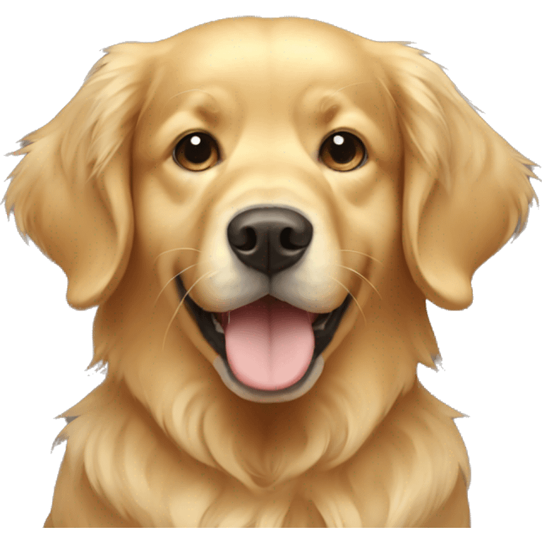 Golden retriever emoji