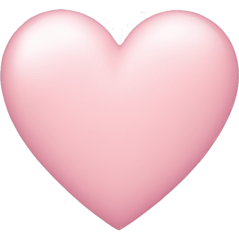 Light Pink heart emoji