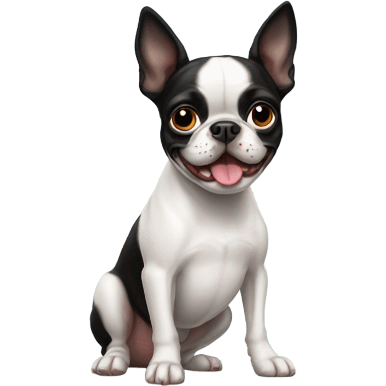 Boston terrier  emoji