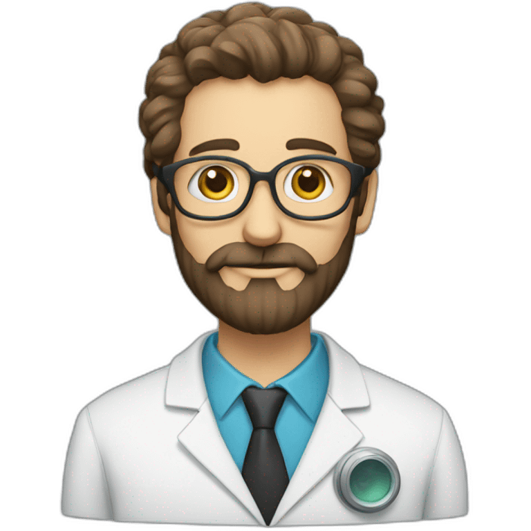 scientist-with-beard-with-owl emoji