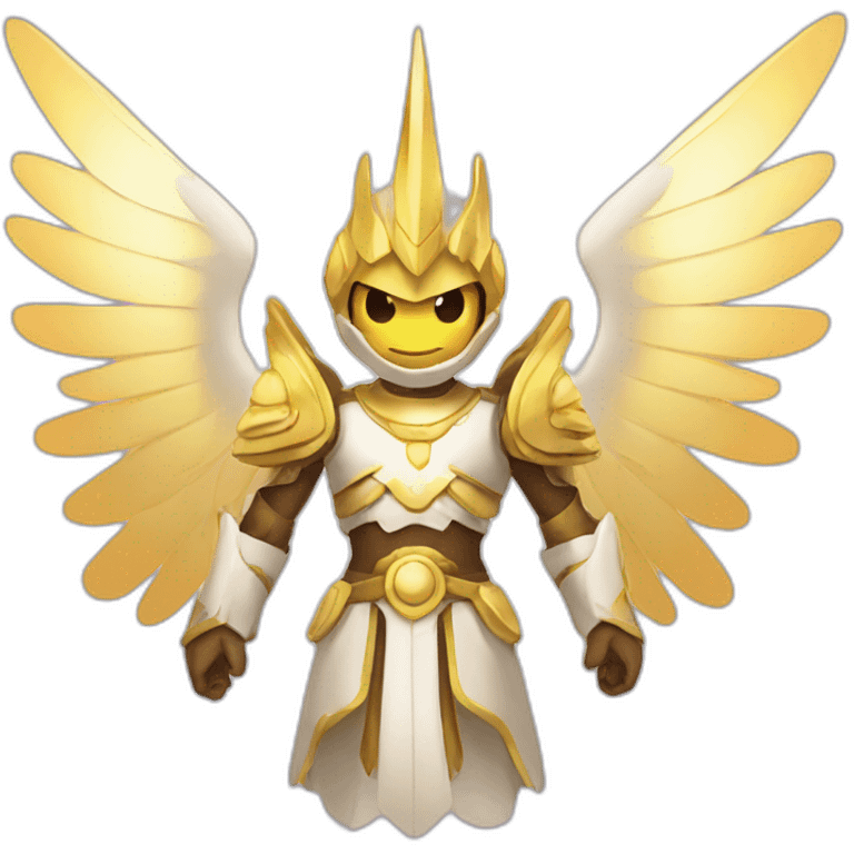 Angemon In Golden Light emoji