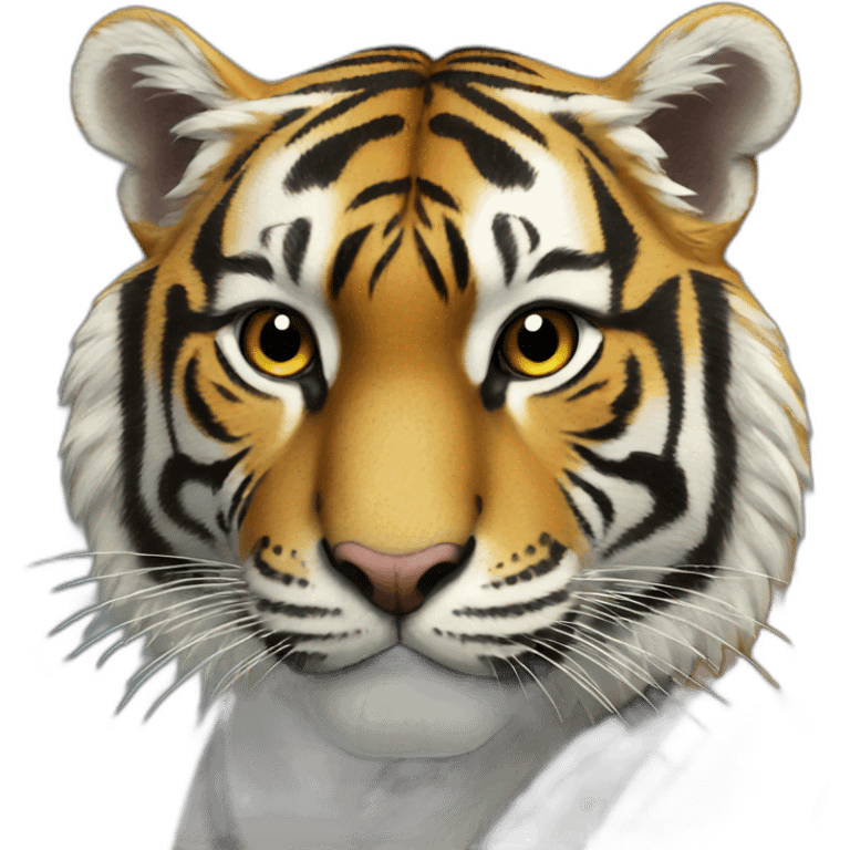 Kazakhstan tiger emoji