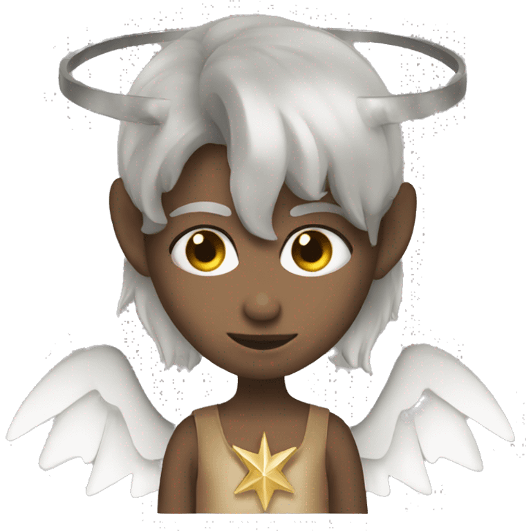 angel with devilhorns emoji