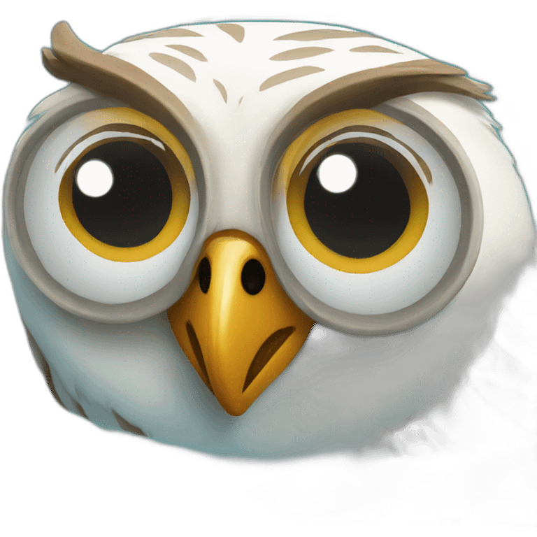 owl-in-the-pool emoji