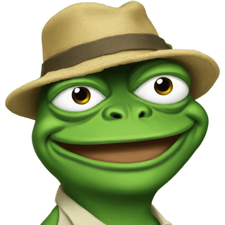 pepe frog saying ooga boog emoji