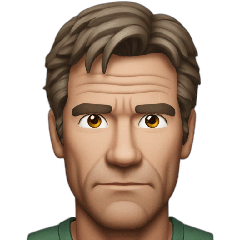 Dennis Quaid serious emoji