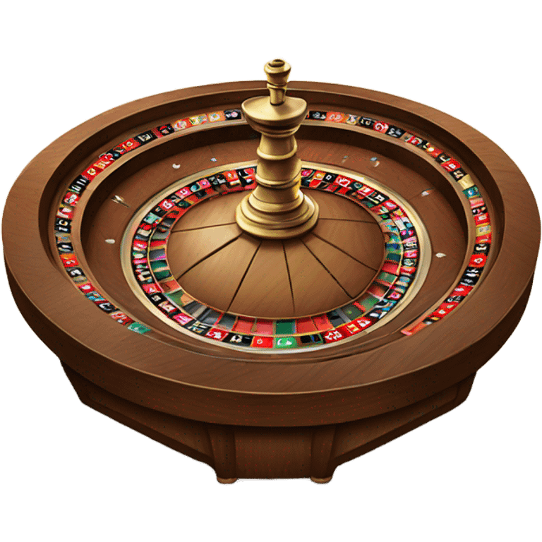 Roulette table emoji