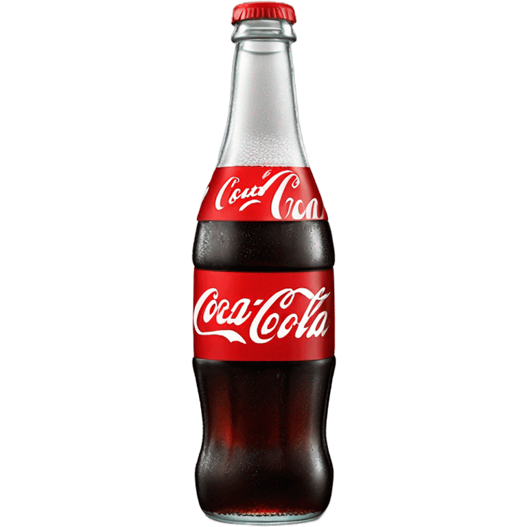 Bottle of coke emoji