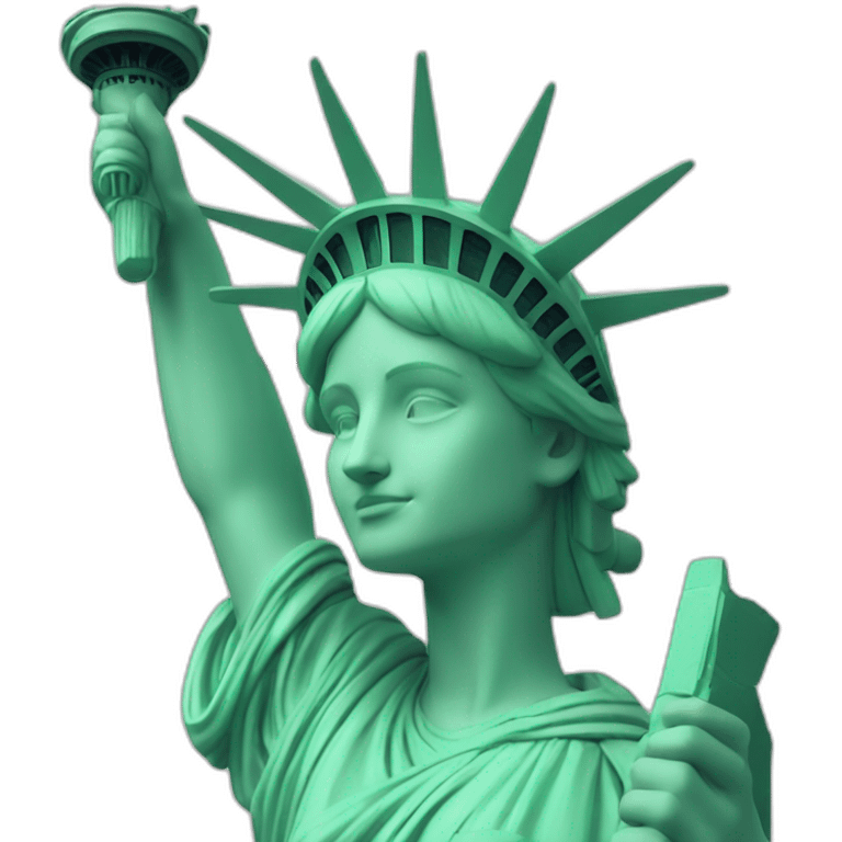 statue of liberty NY emoji