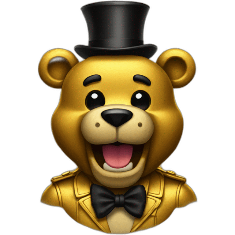 Golden freddy emoji