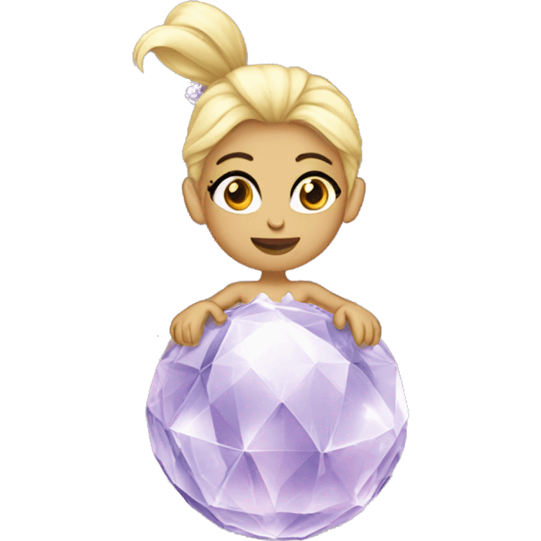 crystal ballarina emoji