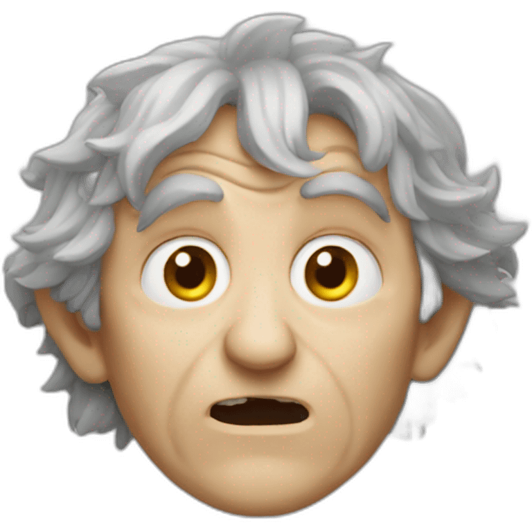 Scary bilbo emoji