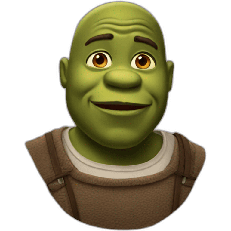 black-shrek emoji