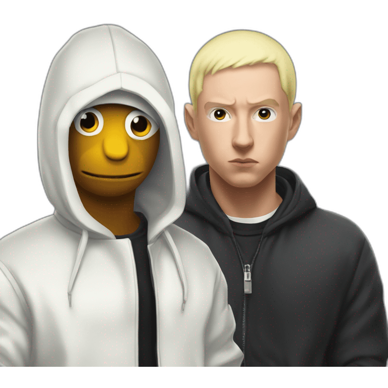 eminem and cancerbero emoji