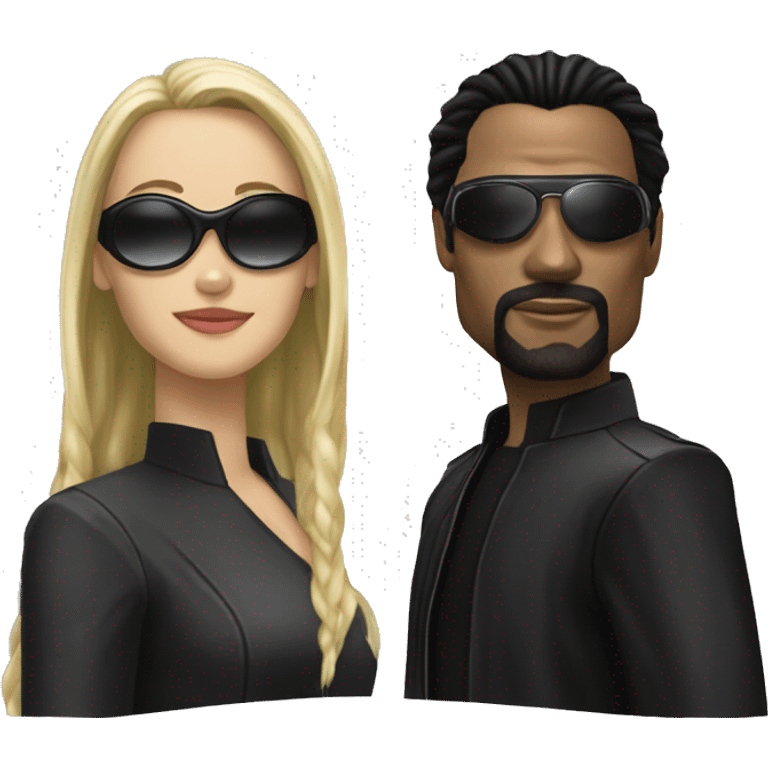 matrix neo and trinity emoji