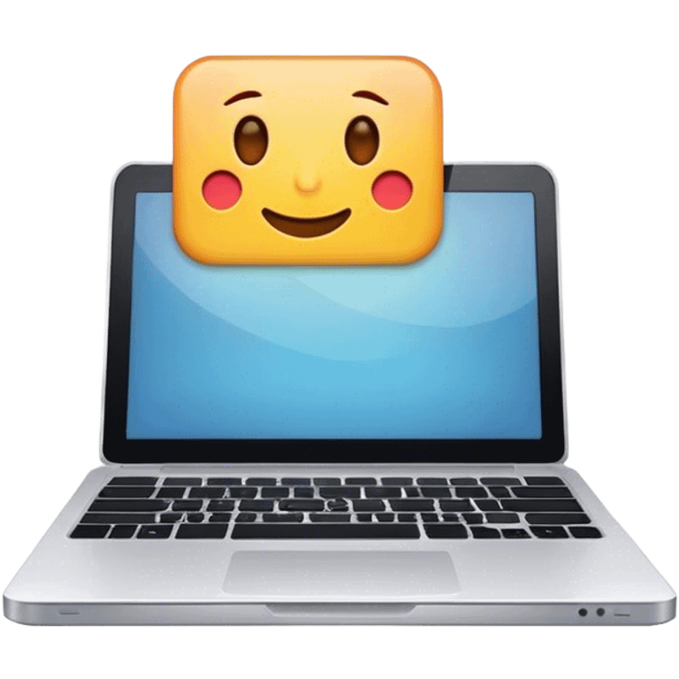 Ноутбук emoji