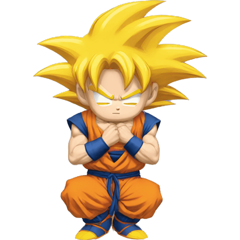 Goku triste emoji