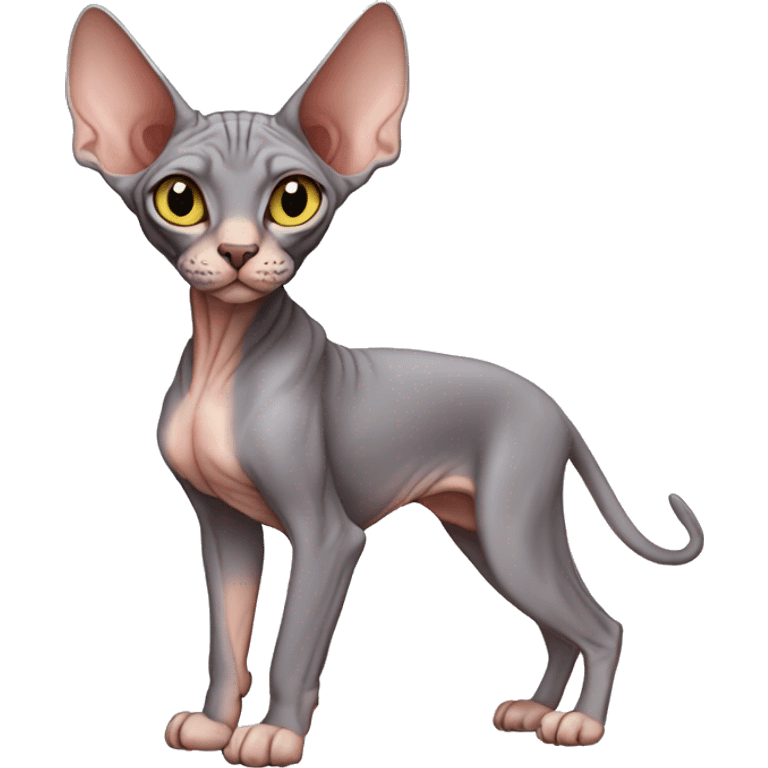 Sphynx Full Body emoji