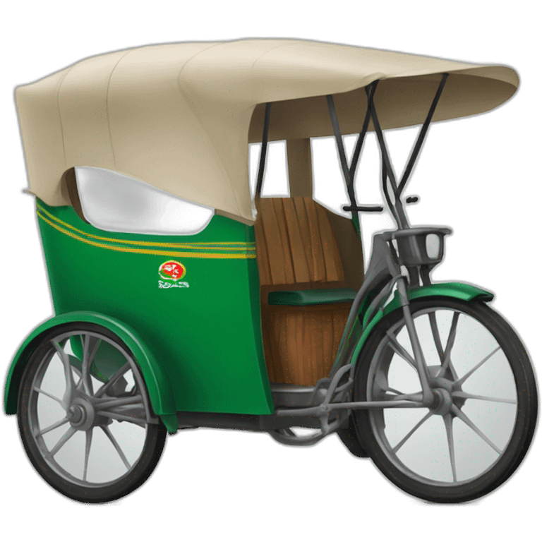 Bangladeshi rickshaw emoji