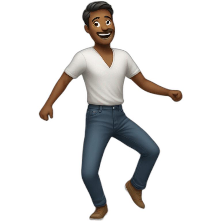 Dancing man emoji