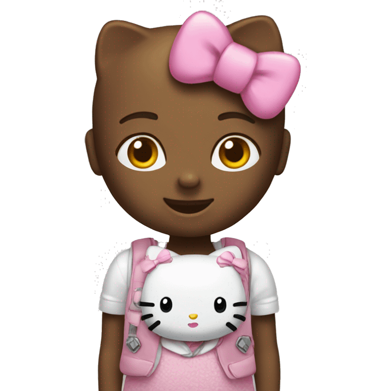 Hello kitty emoji