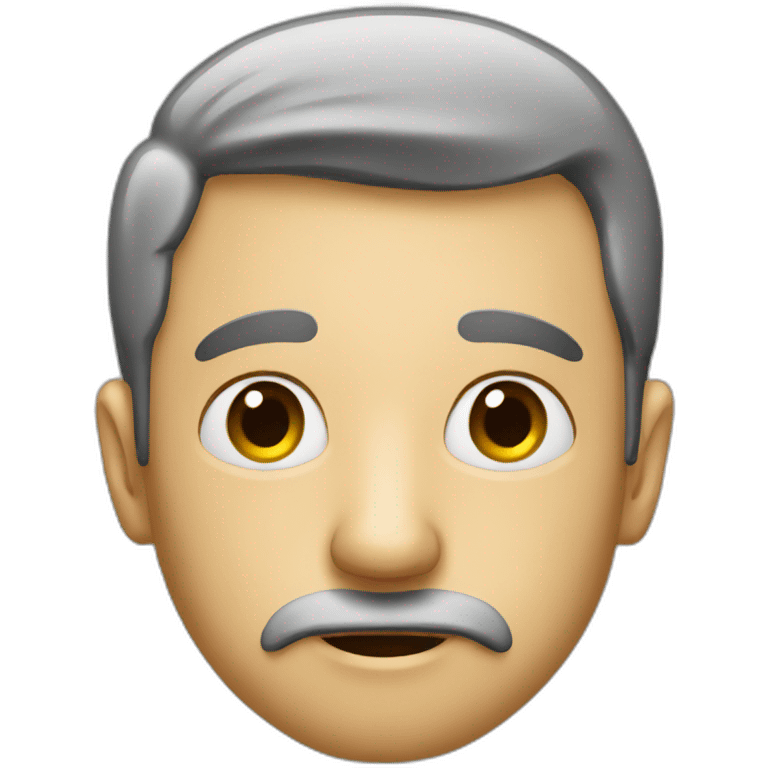 man with big nose emoji