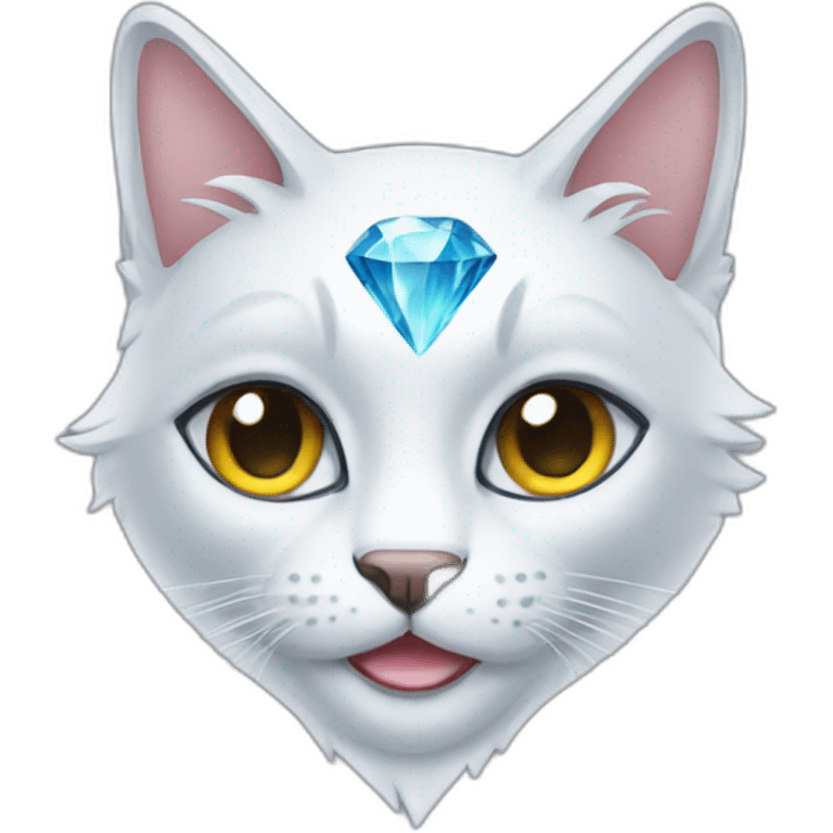 diamond cat emoji