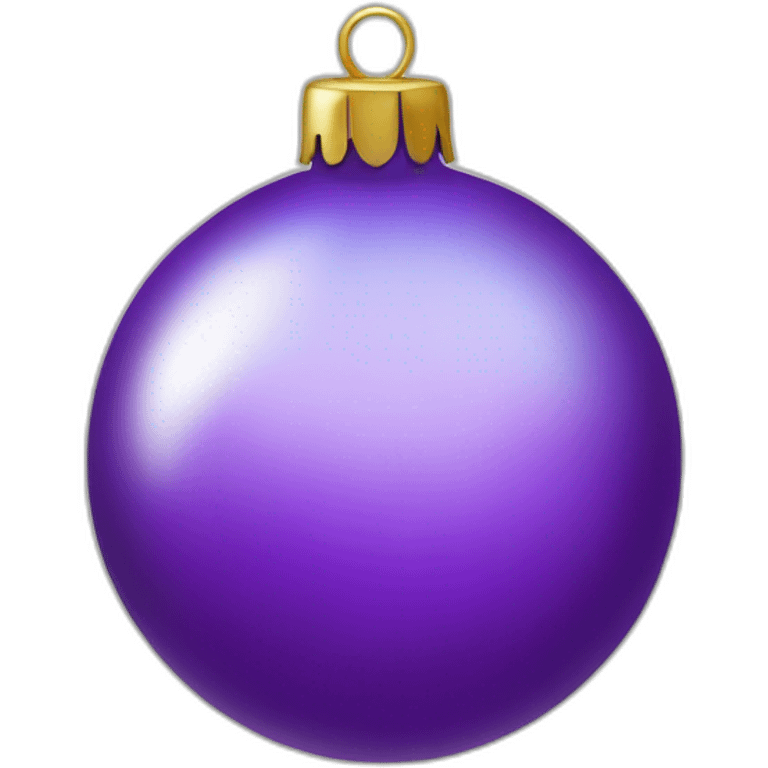 Christmas bauble emoji