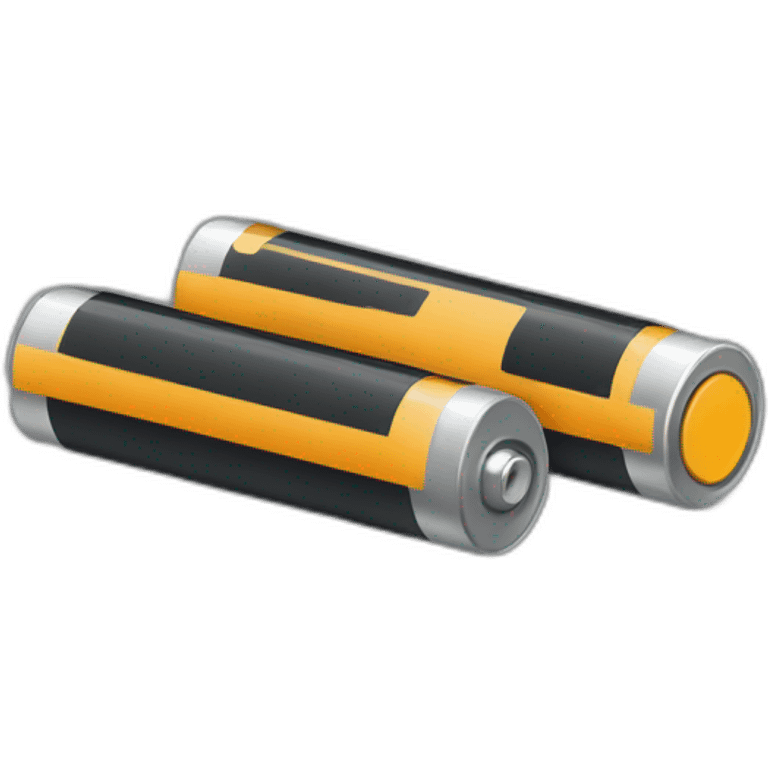 Batteries size AA emoji