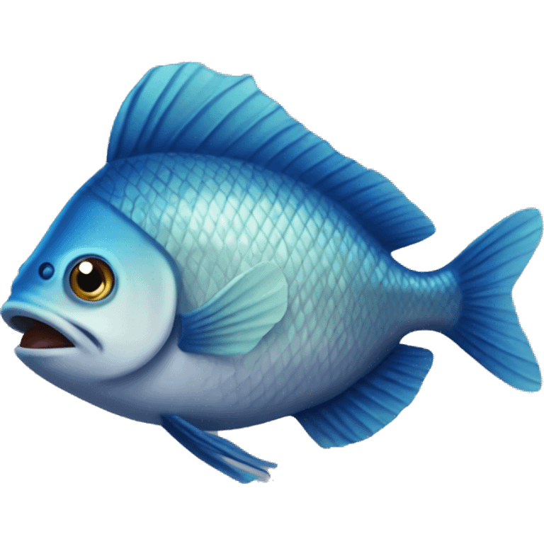 Poisson qui rigole  emoji