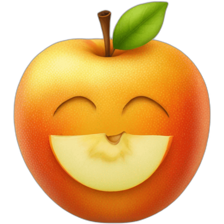 apple-orange emoji