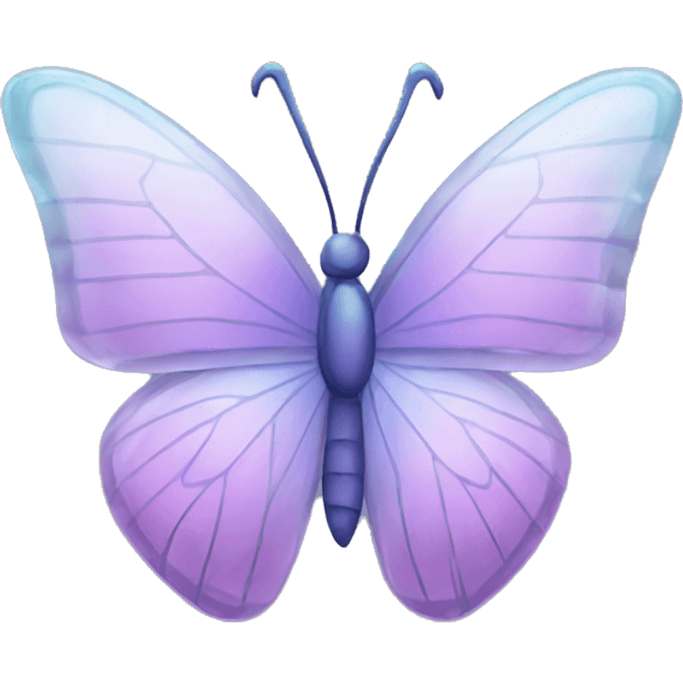 crystal butterfly emoji