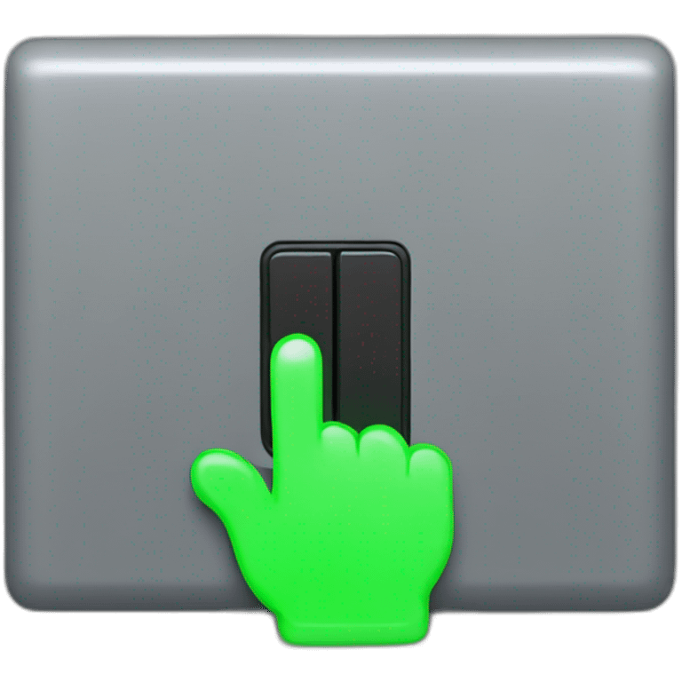 neon green switch emoji