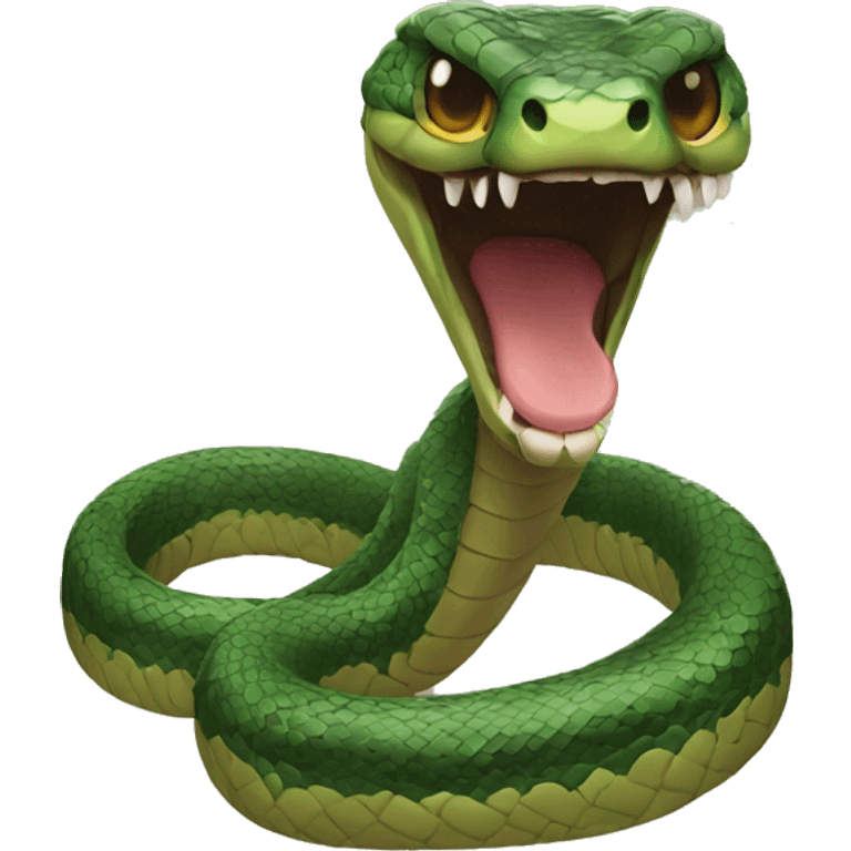 venomous snake emoji