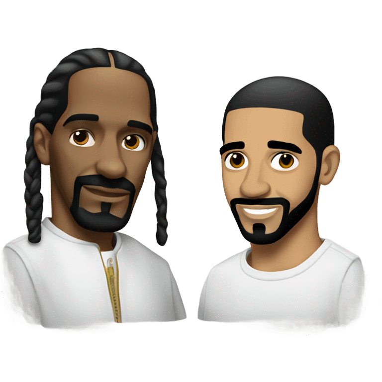 Snoop dog and drake  emoji