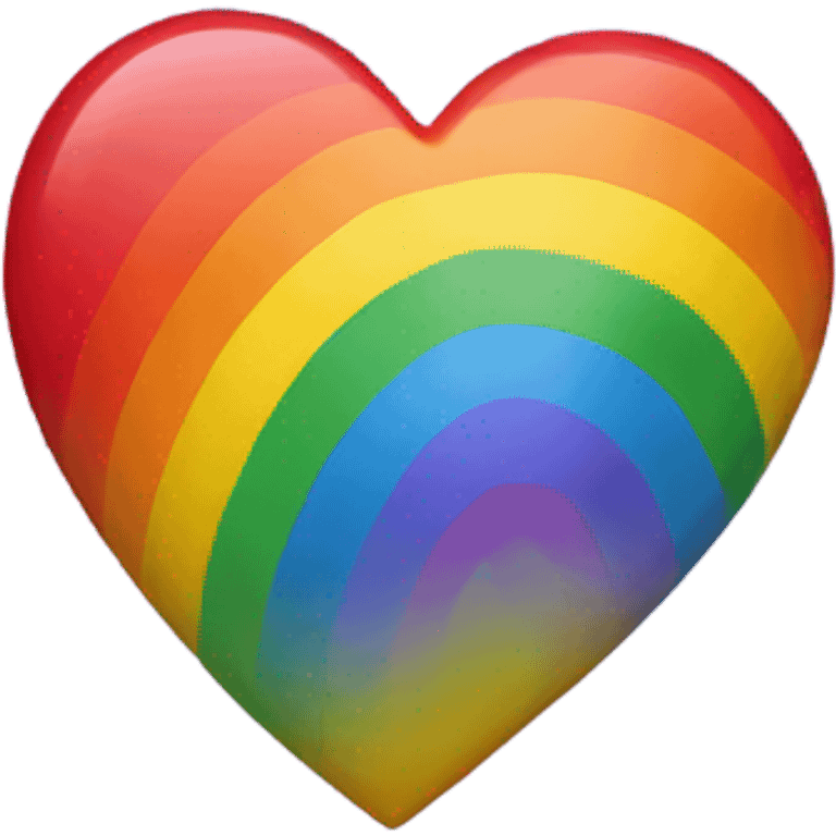 rainbow heart emoji