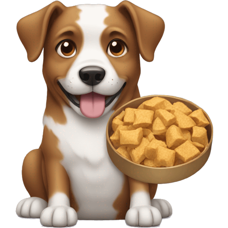 dog with food emoji