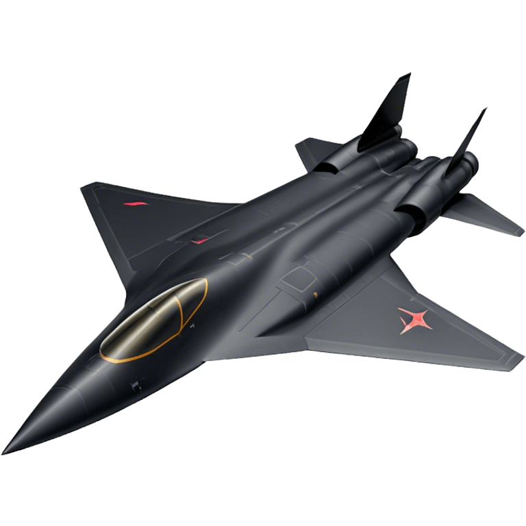 SR-71 Blackbird - Lockheed Martin (Stealth Grey) emoji