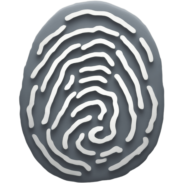 fingerprint emoji