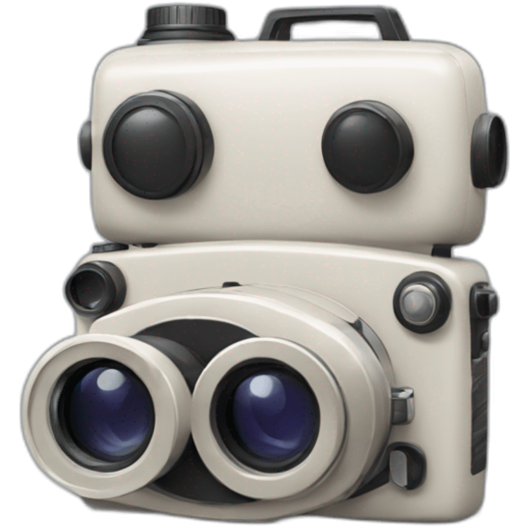 A modern camera emoji