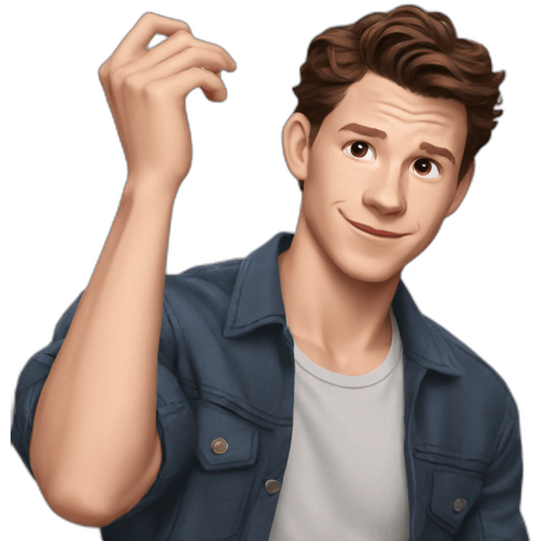 spiderman tom holland  emoji