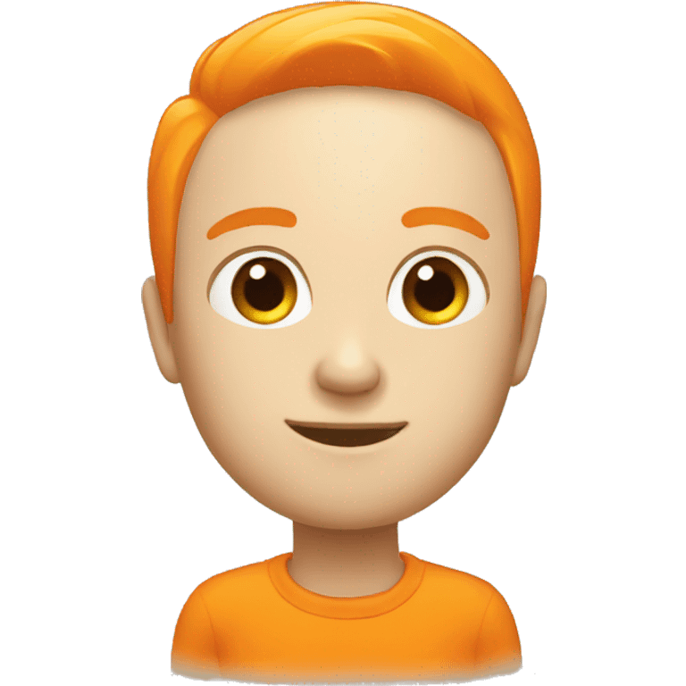 Orange small cad emoji