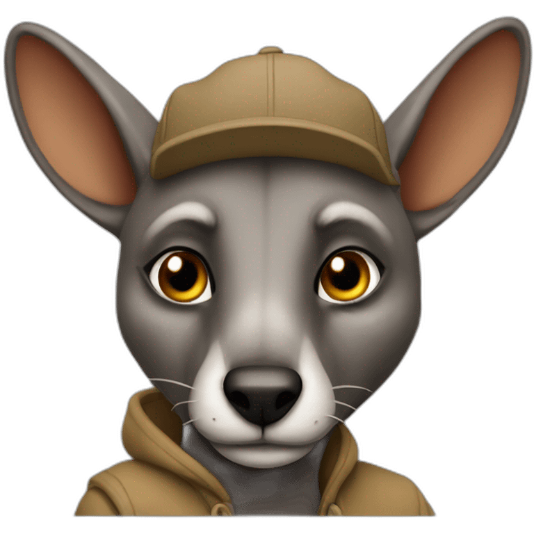 kangourou thug emoji