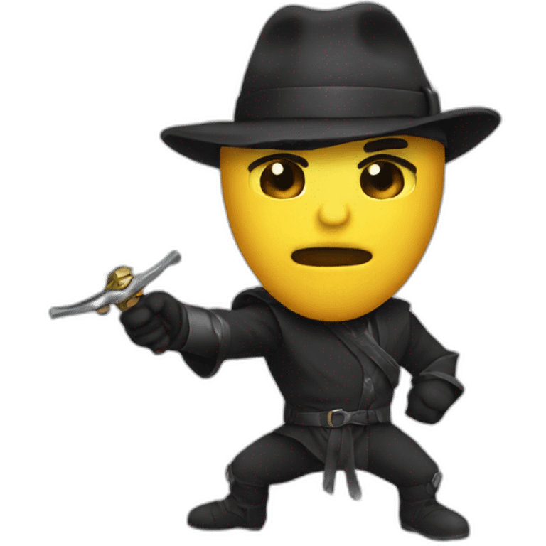 Foncer duel emoji