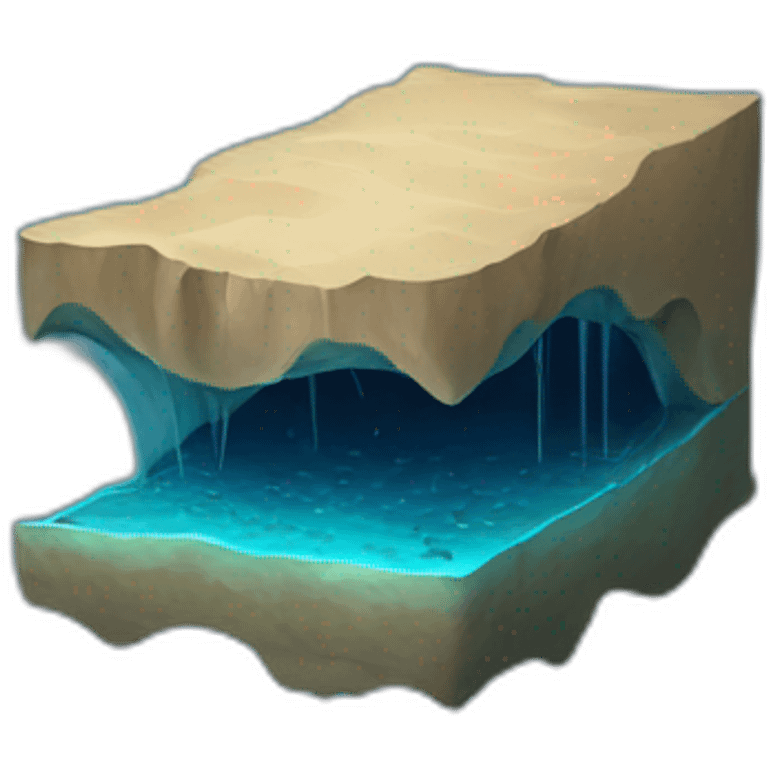 deep ocean trench emoji