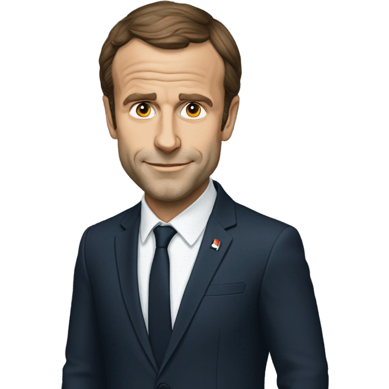 Macron très réaliste  emoji