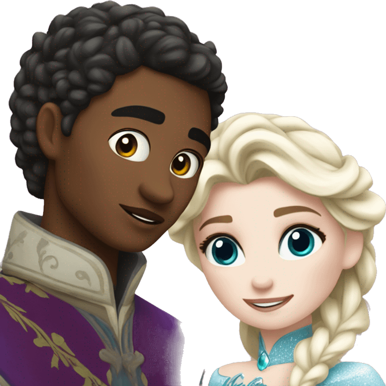 Elsa and Gabriiel  emoji