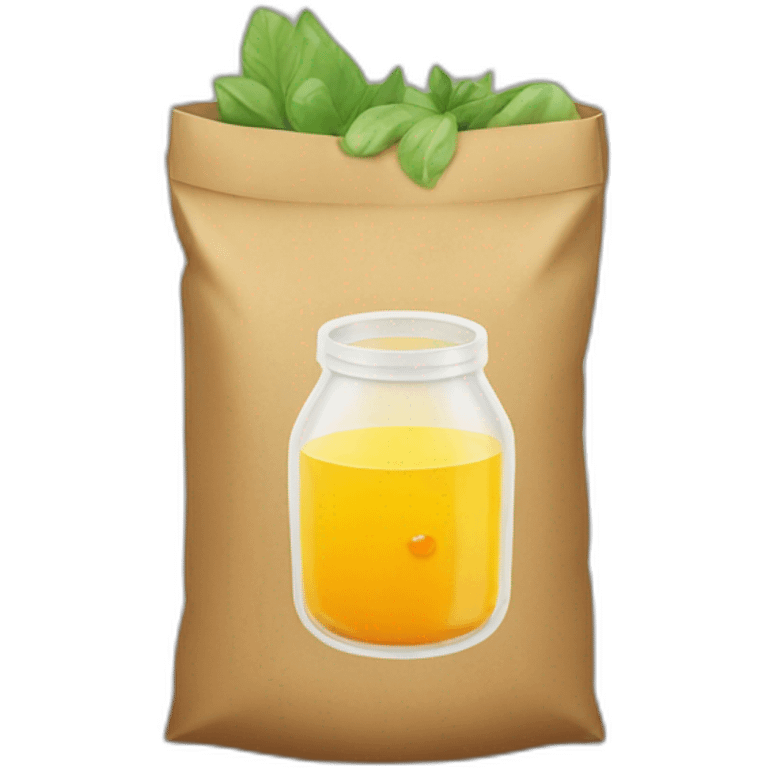 juice in a bag emoji