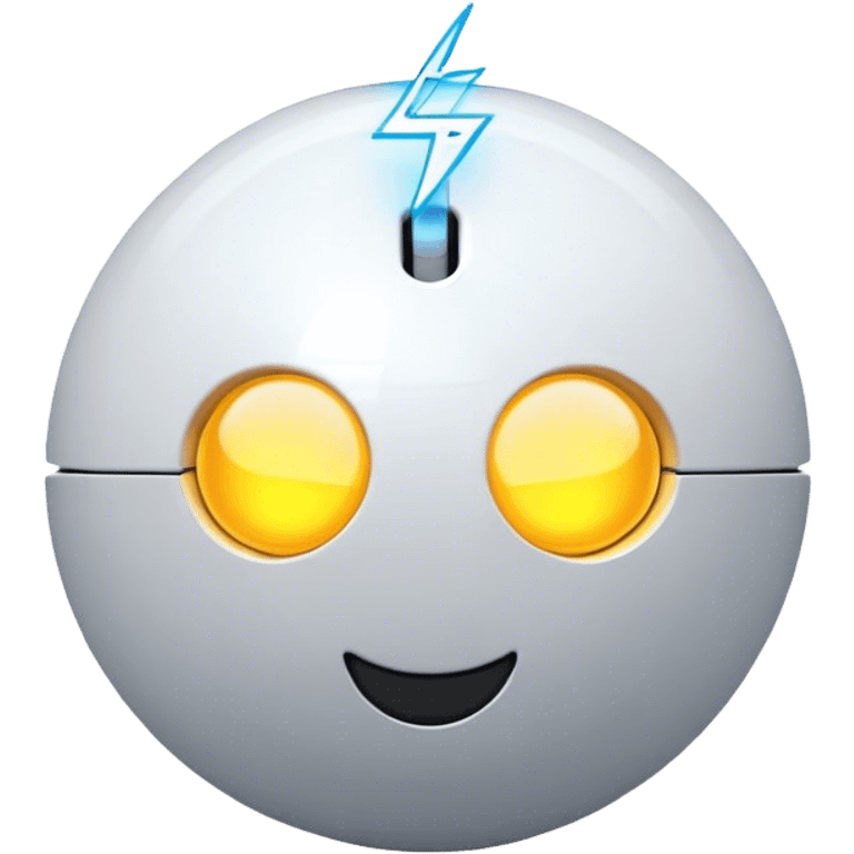 Electricity ball emoji