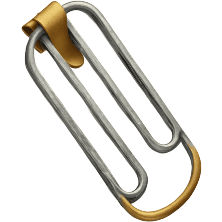 vintage paper clip emoji